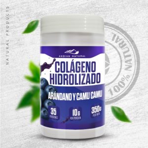Colágeno + Arándano + Camu Camu – Andian Natural – 350g