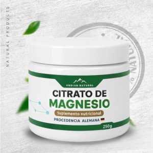 CITRATO DE MAGNESIO ANDIAN NATURAL 250GR